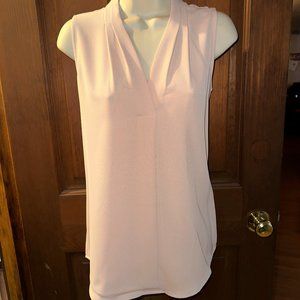 NWT Calvin Klein Modern Essentials Sleeveless Blouse XS